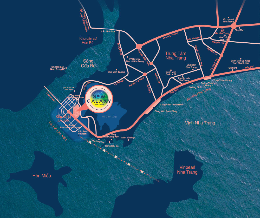Vị trí New Galaxy Nha Trang